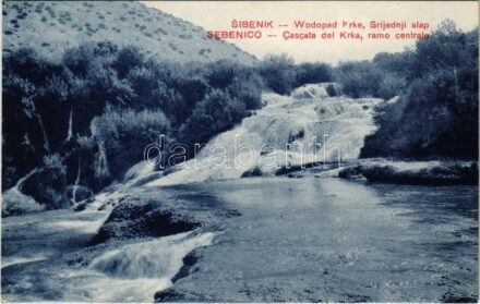 Sibenik, Sebenico; Wodopad Krke, Srijednji slap. Vlasnik Ante Bogic / waterfall