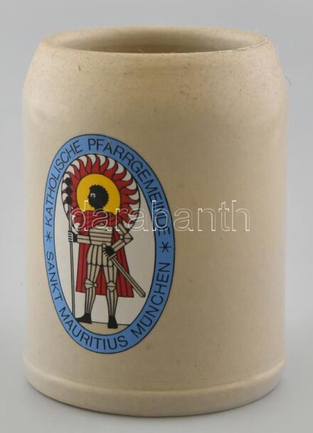Söröskorsó. München. Kőedény. Jelzett. 0,5 L m: 13,5 cm