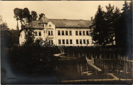 Abrudbánya, Abrud; Scoala Normala de baieti 'Andrei Saguna' / Fiú iskola / boys school. photo (Rb)
