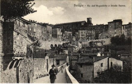 Perugia, Via dell'Acquedotto e Strada Nuova / street view