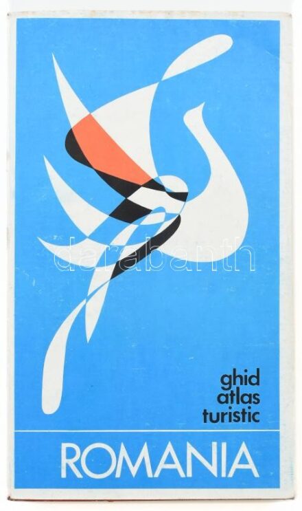 Mihai Iancu- Dem. Popescu: Romania. Ghid atlas turistic. hn., 1971., Editura Stadion. Kiadói papírkötés, kis szakadással, folttal.