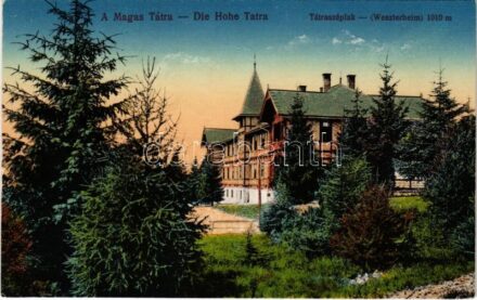 Tátraszéplak, Tatranska Polianka, Westerheim (Magas-Tátra, Vysoké Tatry); szálloda, nyaraló / hotel, villa