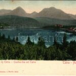 Tátra, Magas-Tátra, Vysoké Tatry; Csorba-tó és Tátra / Csorba-See mit Tatra / lake, mountains. Stengel & Co. (fl)