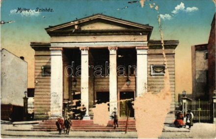 Nyitra, Nitra; Színház / theatre (felületi sérülés / surface damage)