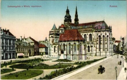 Kassa, Kosice; Székesegyház a Mihály kápolnával / cathedral, chapel