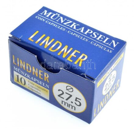 Lindner érmekapszula 27,5mm - 10 darabos (2250275P)