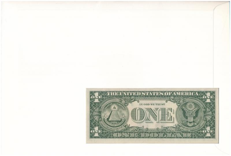 Amerikai Egyesült Államok 1985. 1$ felbélyegzett borítékban, bélyegzéssel T:I USA 1985. 1 Dollar in envelope with stamp and cancellation C:UNC - Image 2