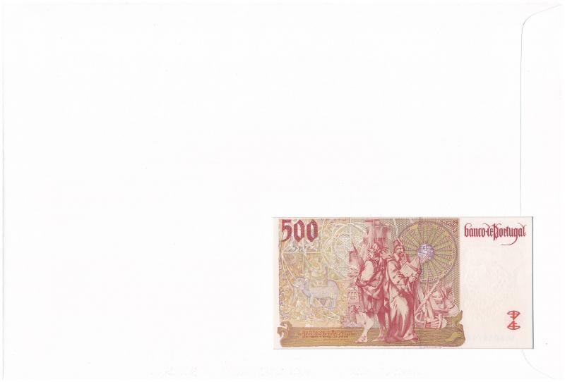 Azori-szigetek 2000. 500E felbélyegzett borítékban, bélyegzéssel T:I Azores 2000. 500 Escudos in envelope with stamp and cancellation C:UNC - Image 2