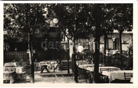 Budapest XII. Ördögorom csárda, kerthelyiség