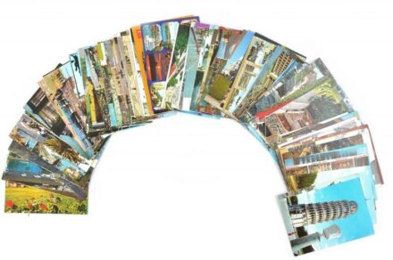 Kb. 100 db MODERN külföldi város képeslap / Cca. 100 modern town-view postcards from all over the world