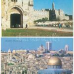 28 db MODERN izraeli képeslap / 28 modern Israeli postcards