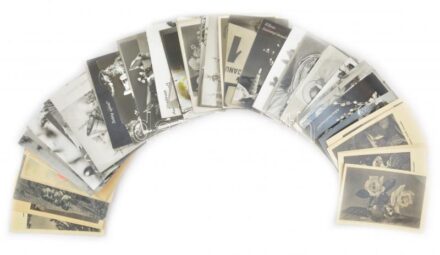 61 db MODERN fekete-fehér retro magyar üdvözlő képeslap / 61 modern black and white Hungarian retro greeting postcards