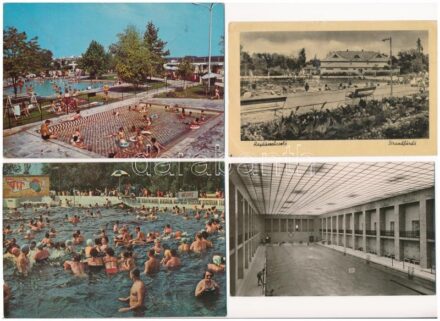 STRANDOK - 15 db MODERN képeslap / BEACHES - 15 modern postcards