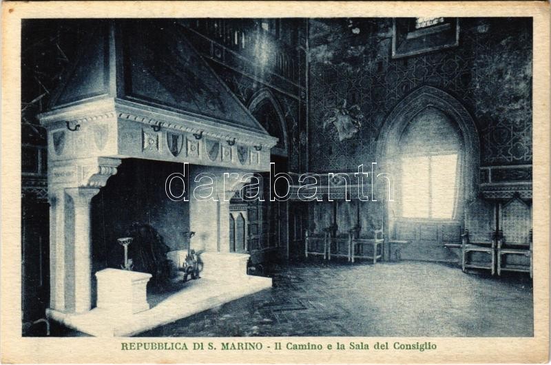 San Marino, Il Camino e la Sala del Consiglio (EK)