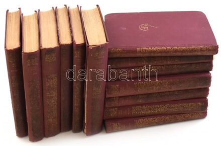 Erdős Renée összegyűjtött művei, 13 kötet: Ave Roma! I-II. köt.; Norina - Hattyuk; Borsóhercegnő - Novellák; Antinous; János tanítvány - Assisibeli zsoldos; Fioretti; Az élet királynője I-II. köt.; Berekesztett utak I-II. köt.;