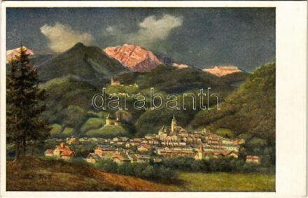 Hallein, gegen den Dürrnberg s: Andr. Roth