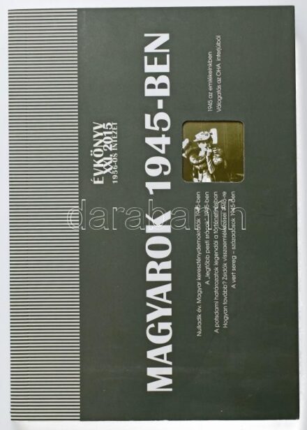 Magyarok 1945-ben. Szerk.: Rainer M. János. Évkönyv XXI. Bp., 2015., Országos Széchényi Könyvtár-1956-os Intézet Alapítvány. Kiadói papírkötés