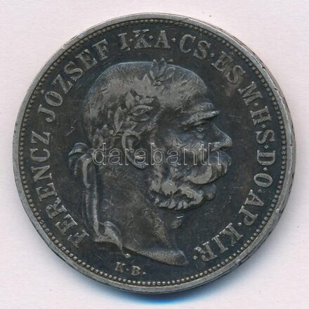 1900KB 5K Ag 'Ferenc József' T:2- patina, ph. Adamo K7