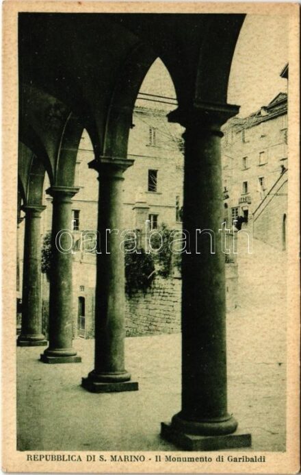 San Marino, Il Monumento di Garibaldi, Bazar