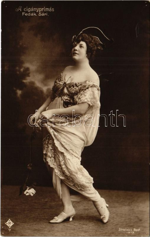 Fedák Sári: A Cigányprímás. Strelisky 1913 (fl)
