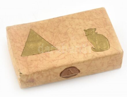 Régi Meinl papírdoboz, kissé sérült, 12x7x3 cm