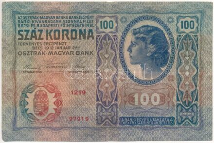 1912. 100K T:III Adamo K28