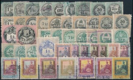 1868-1924 46 klf okmánybélyeg