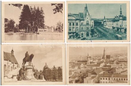 Kolozsvár, Cluj; 4 db modern képeslap / 4 modern postcards