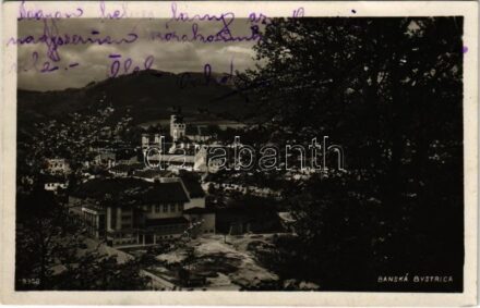 1931 Besztercebánya, Banská Bystrica; látkép / general view