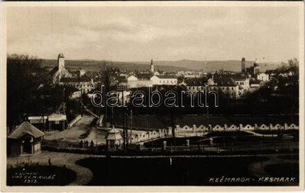 Késmárk, Kezmarok; látkép, zsinagóga / general view with synagogue