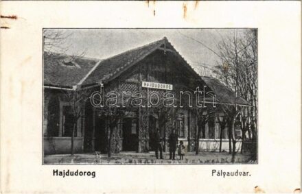 Hajdúdorog, pályaudvar, vasútállomás (fl)