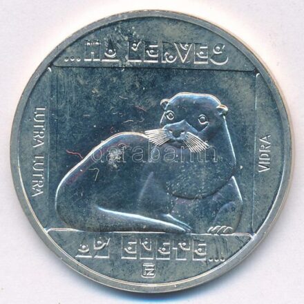 1985. 200Ft Ag 'Természetvédelem - Vidra' T:BU Adamo EM87
