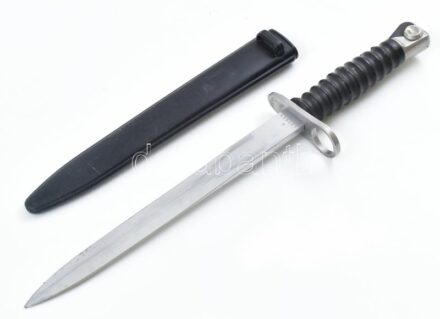 FM bajonett papuccsal, jelzett, h: 38 cm