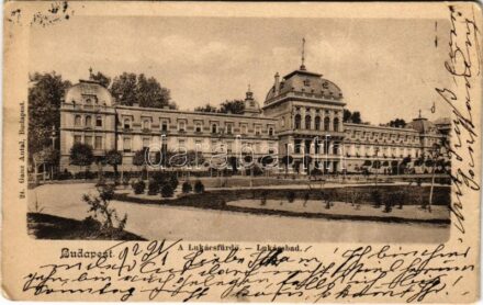 1902 Budapest II. Lukács fürdő. Ganz Antal 24. (EK)