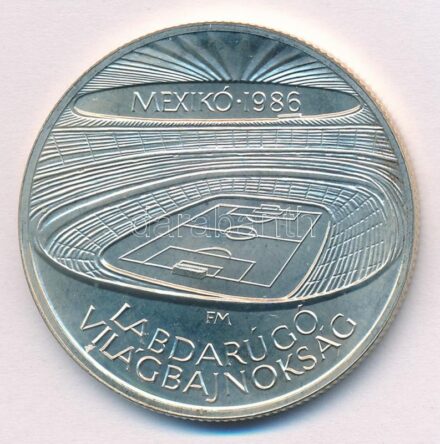 1986. 500Ft Ag 'Labdarúgó Világbajnokság - Mexikó 1986 - Stadion' T:BU Adamo EM94