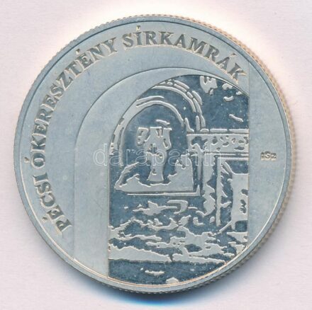 2004. 5000Ft Ag 'Pécsi ókeresztény sírkamrák' T:1 (eredetileg PP) Adamo EM193