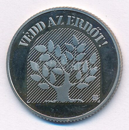 1984. 20Ft Cu-Ni 'FAO - Védd az erdőt' T:PP ujjlenyomat, fo. Adamo EM80