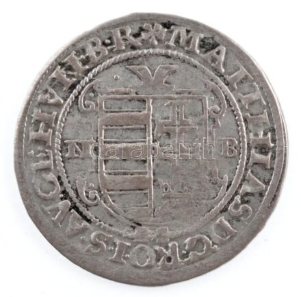 1617NB Garas Ag 'II. Mátyás' Nagybánya (2,51g) T:2- patina Unger II: 864., Huszár: 1134