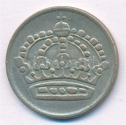 Svédország 1958TS 50ö Ag T:2 Sweden 1958TS 50 Öre Ag C:XF Krause KM# 825