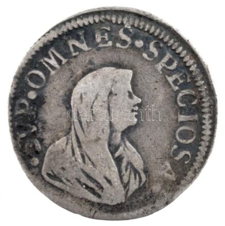 Olasz Államok / Pisa 1714. 1/2G Ag 'Cosimo III de' Medici' Firenze T:3 Italian States / Pisa 1714. 1/2 Giulio 'Cosimo III de' Medici' Florence C:F Krause KM# 40