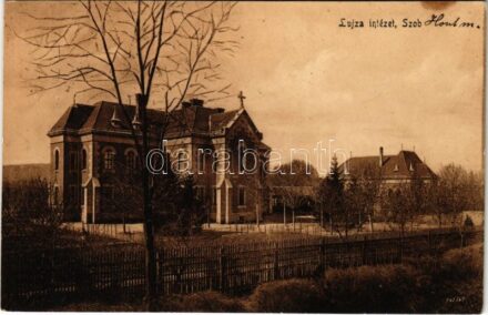 1910 Szob, Lujza intézet. Zoller József kiadása (fl)