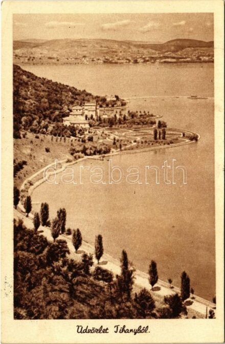 1950 Tihany, látkép (EK)