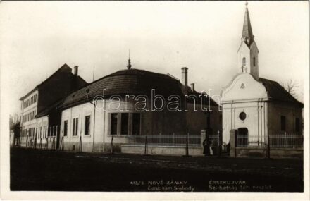 Érsekújvár, Nové Zámky; Szabadság tér, Mária kápolna / Ciast nám Slobody / chapel