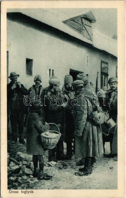 Orosz foglyok. Az Érdekes Újság kiadása / WWI K.u.k military, Russian POWs (prisoners of war)