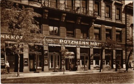 Budapest VIII. Potzmann Mátyás éttermei és vendéglő, Baksör. Üllői út 6.