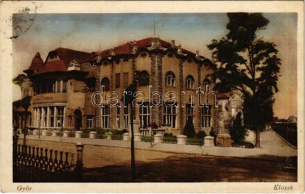 1930 Győr, Kioszk kávéház és étterem