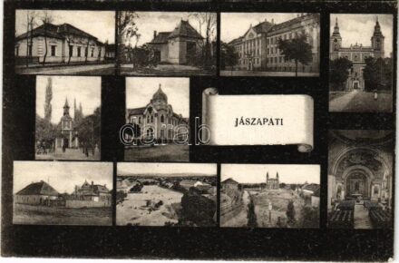 1923 Jászapáti, részletek. Koczka Andor kiadása