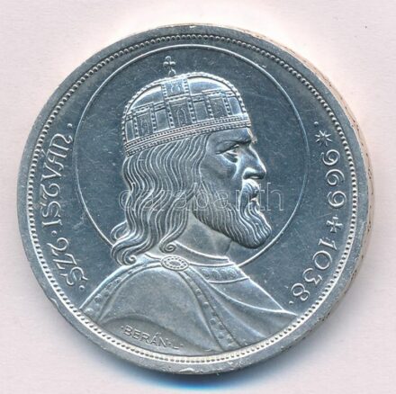 1938. 5P Ag 'Szent István' T:1- ph. Adamo P8.1