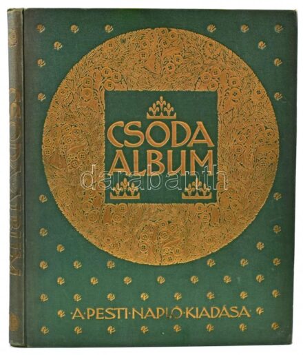 Csoda Album. Szerk.: Szini Gyula. A Pesti Napló előfizetőinek készült kiadás. Bp., 1911, Hornyánszky Viktor-ny., 131 p.+ 12 (műmellékletek, a képek előtt feliratozott hártyapapírral) t. Gazdag szövegközi és egészoldalas, színes,