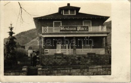 1923 Manitou (Colorado), Stenhura Place, cottage hotel. Letter of the owner. photo (fa)